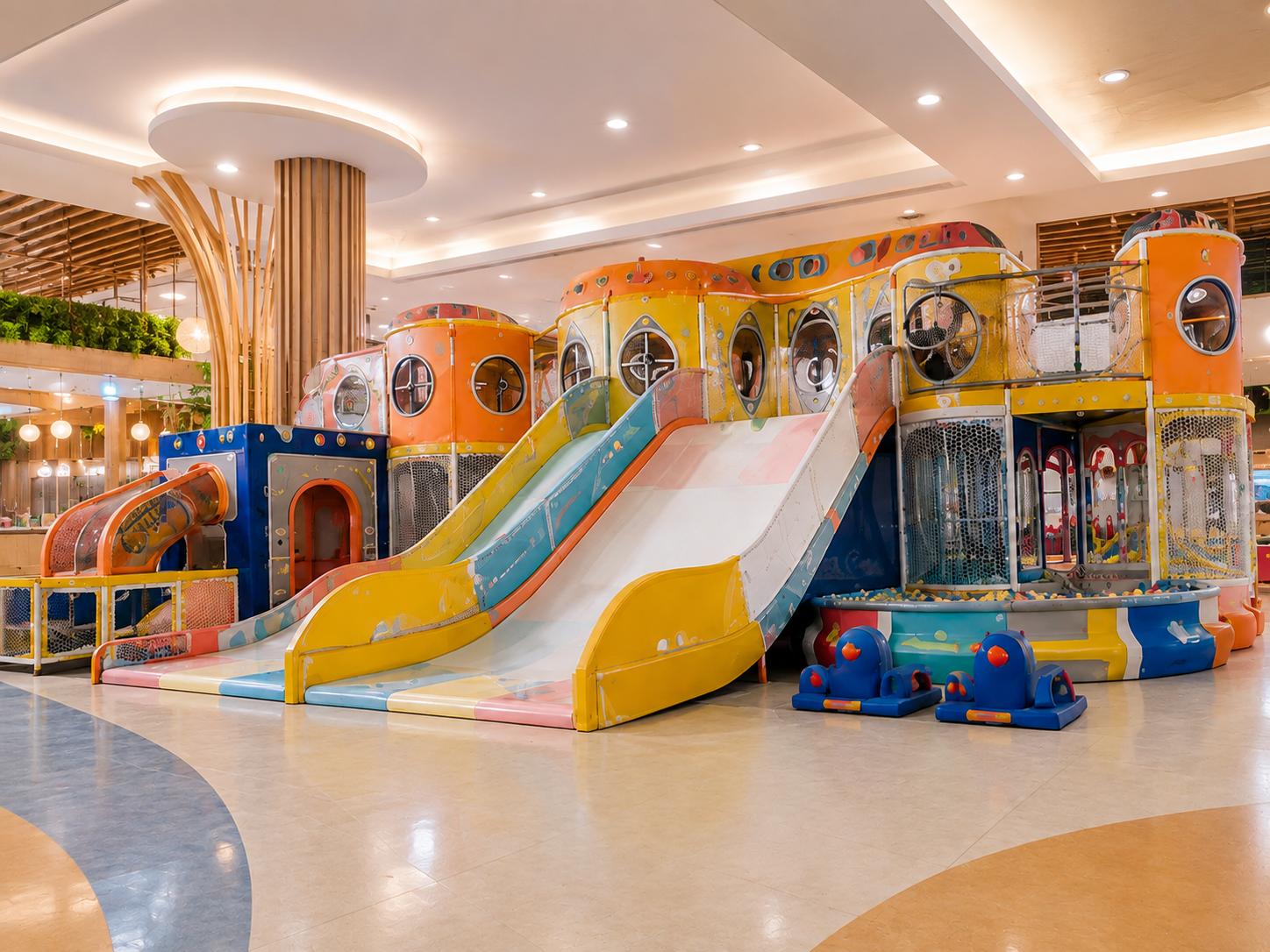 Toplay indoor playground packing and load planning