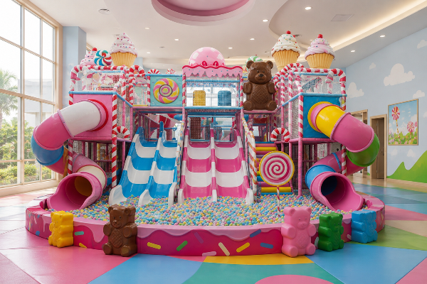 Custom themed indoor playground