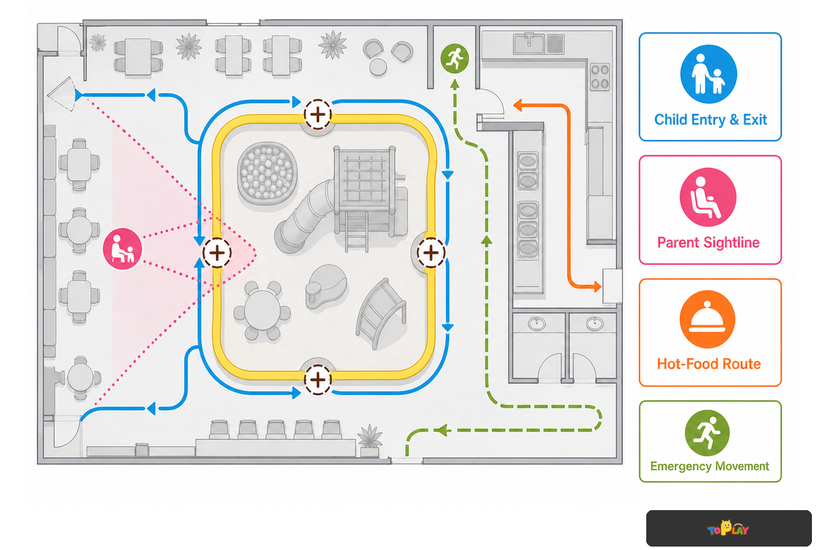 Design the Guest Journey Around Route Conflicts — Toplay