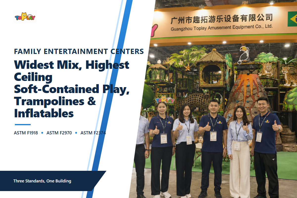 Family Entertainment Centers: The Widest Equipment Mix, the Highest Ceiling Draw — Guangzhou Toplay