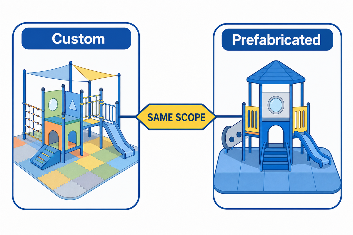 7. Compare Custom and Prefabricated Options on the Same Scope — Toplay