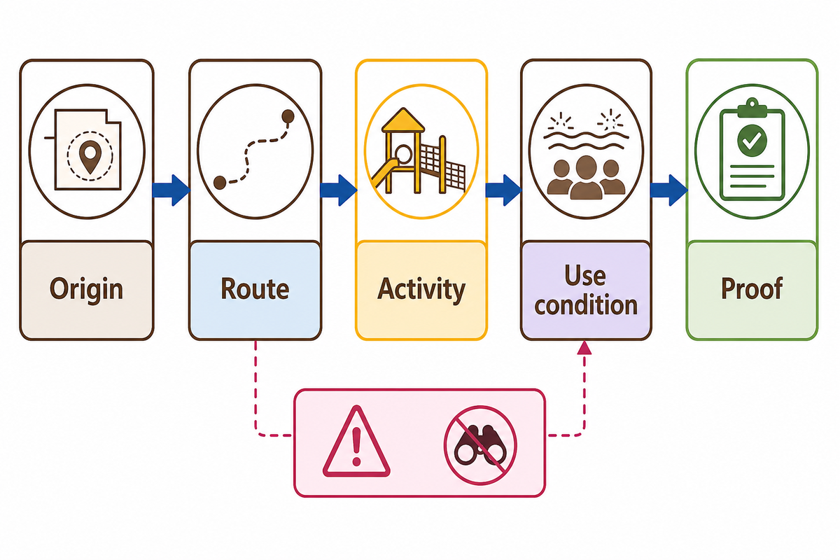 Map Accessible Routes to Real Play Choices — Toplay