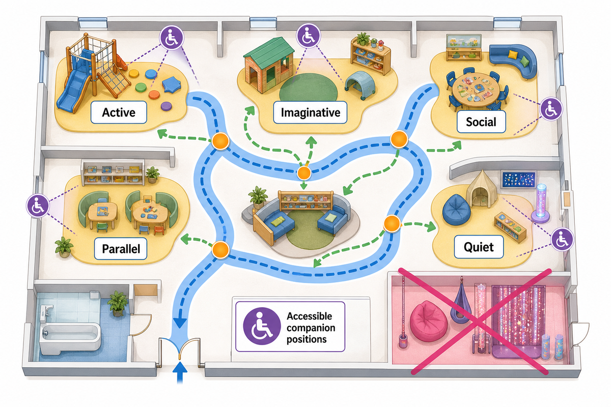 Distribute Play Choices Without Segregating Children — Toplay