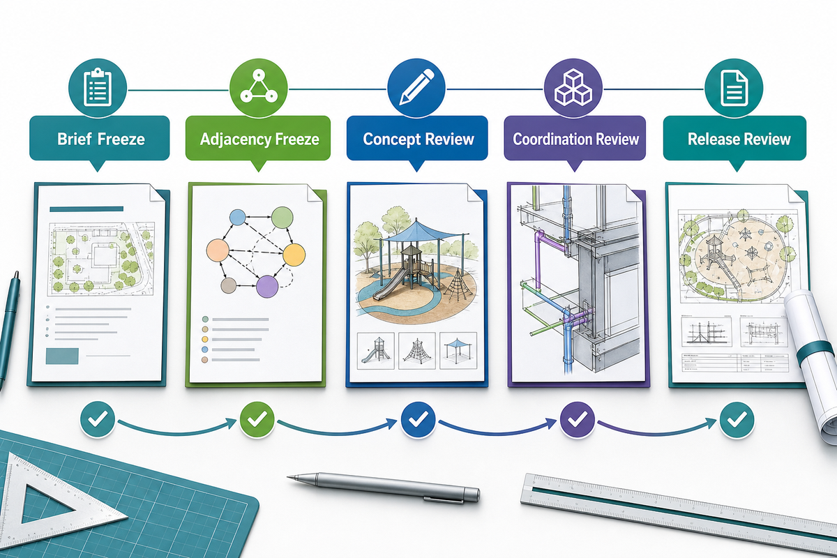 Freeze Decisions in Five Review Milestones — Toplay