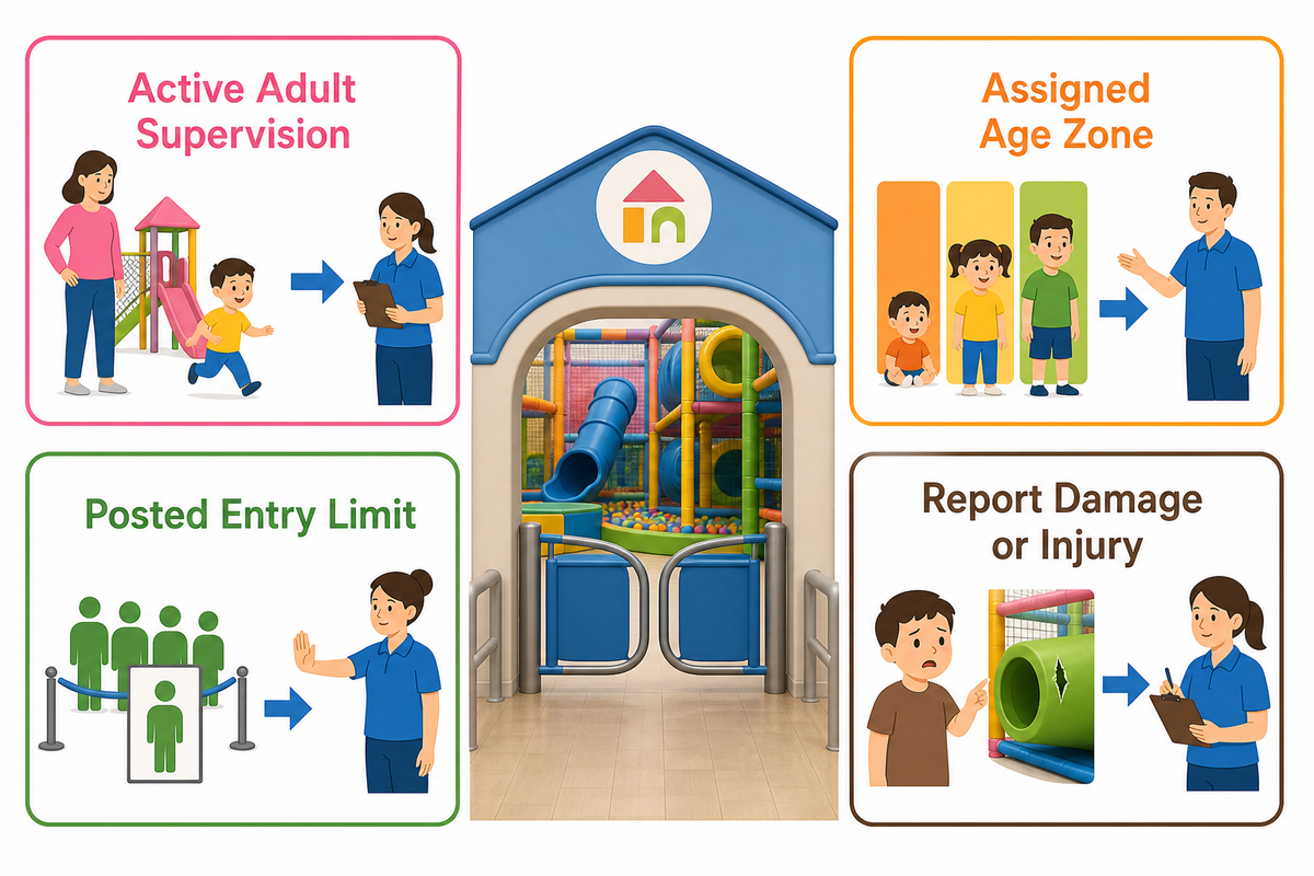 12 Indoor Playground Safety Rules to Post and Enforce — Guangzhou Toplay Amusement Equipment Co., Ltd.