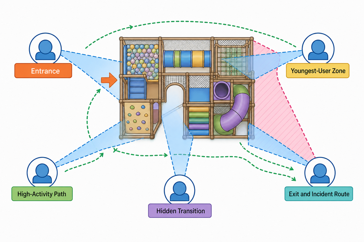 Build Active Supervision Around Sightlines and Staff Zones — Guangzhou Toplay Amusement Equipment Co., Ltd.