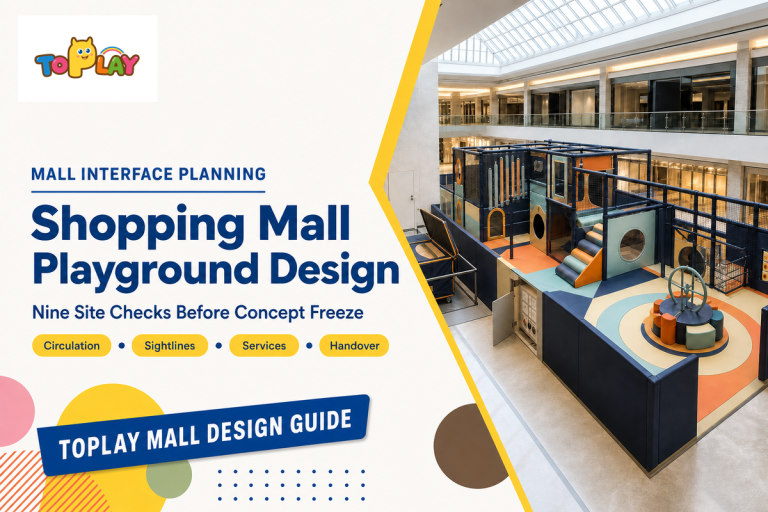 Shopping Mall Playground Design: 9 Site Checks