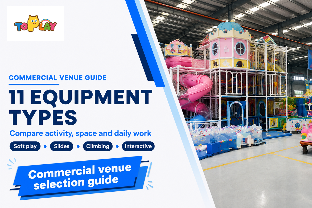Indoor Playground Equipment Types: 11 Options Compared
