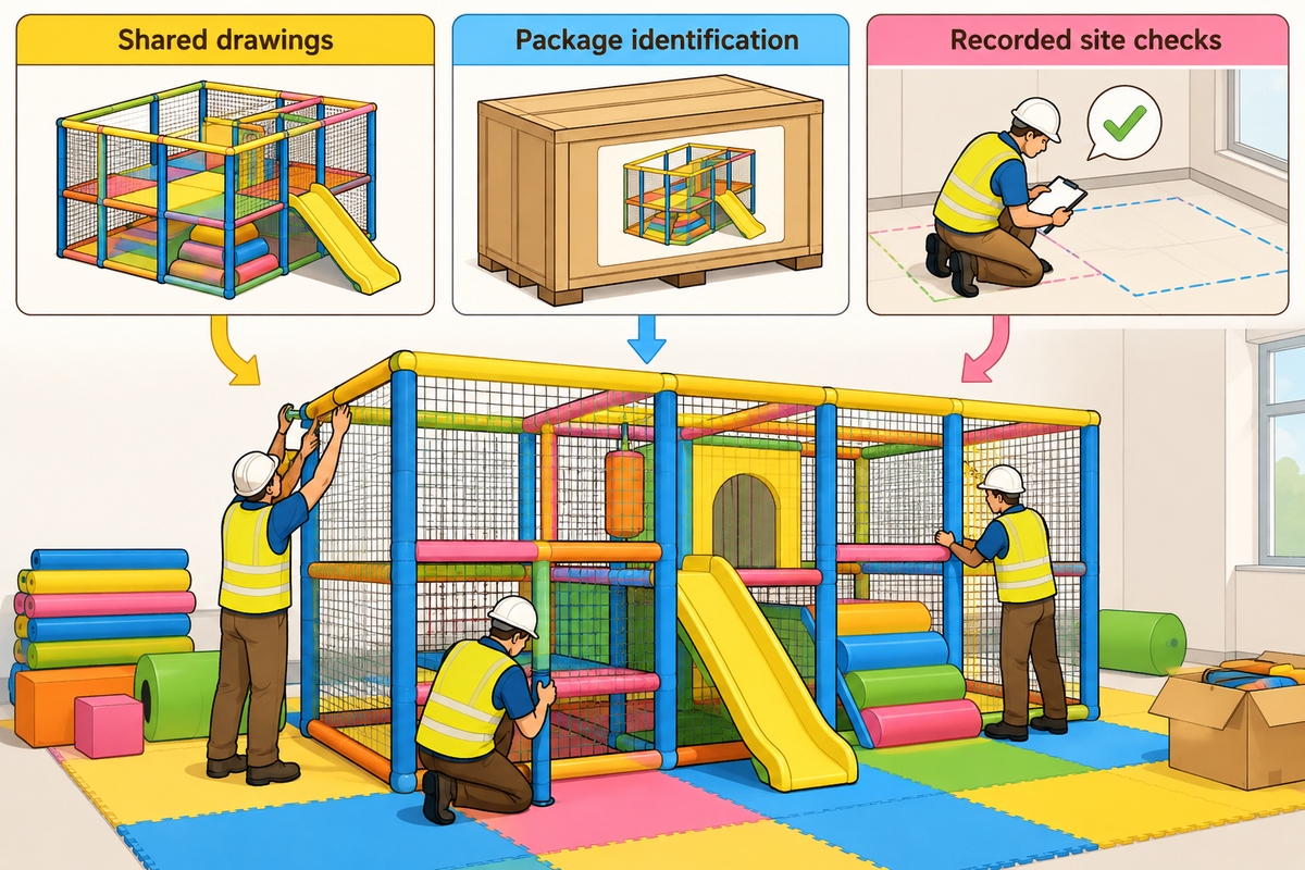 Shared drawings, package identification and site-check records support a current delivery plan