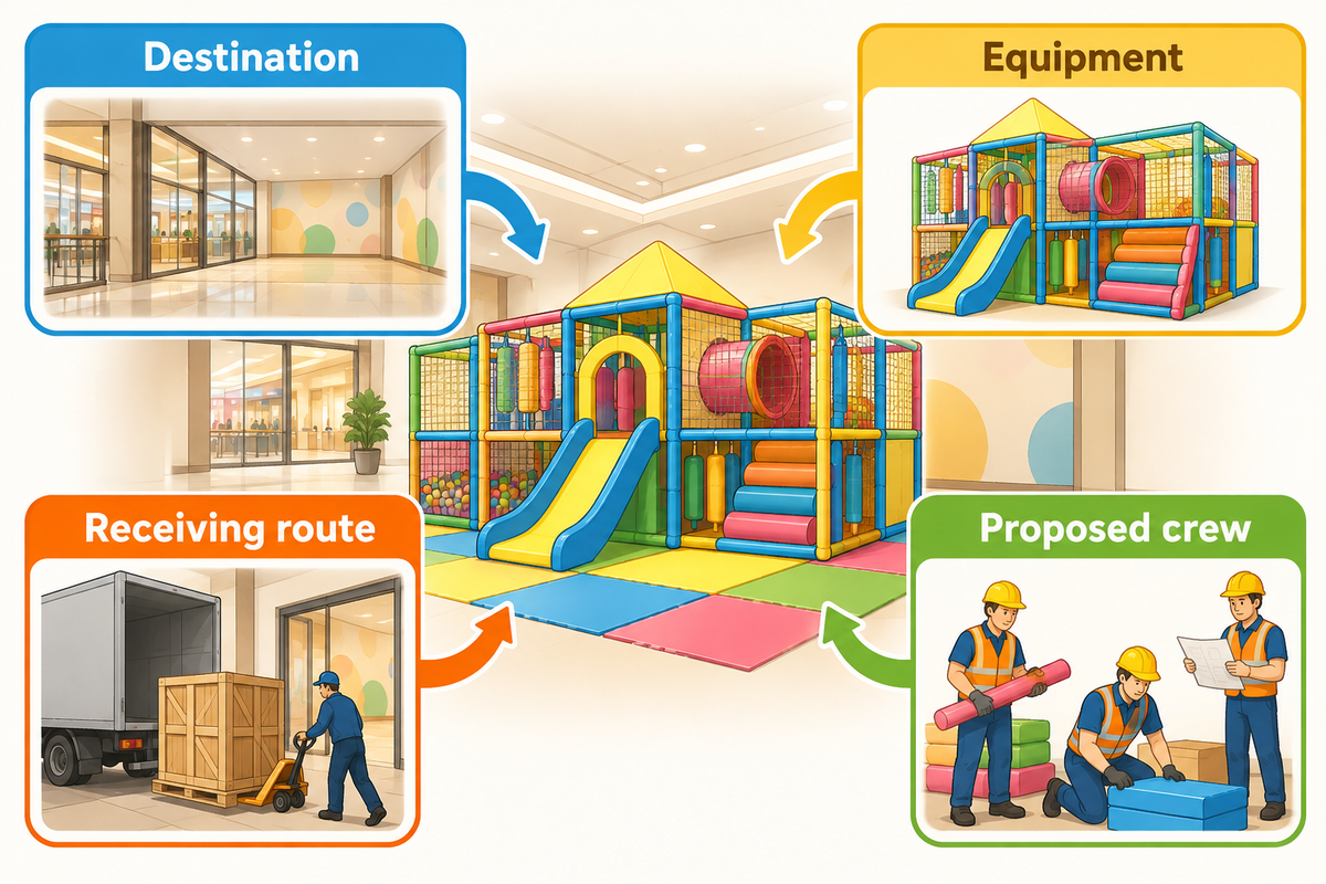 Four inputs for discussing a project-specific logistics and installation scope with Toplay